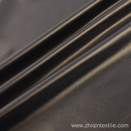 Black 50D high-elastic spring woven bronzing fabric